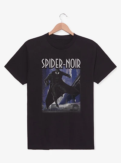 Marvel Spider-Man Noir City Chase T-Shirt