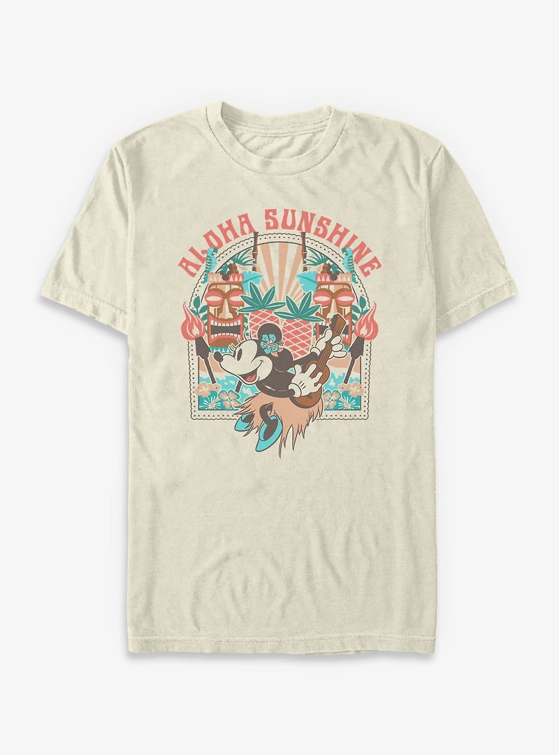 Disney Minnie Mouse Aloha Sunshine Fruity Garment-Dyed T-Shirt