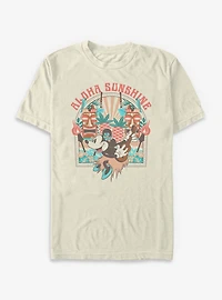 Disney Minnie Mouse Aloha Sunshine Fruity Garment-Dyed T-Shirt