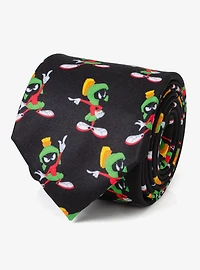 Looney Tunes Marvin the Martian Black Men's Tie