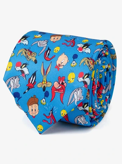 Looney Tunes Blue Men's Tie