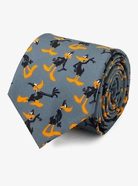 Looney Tunes Daffy Duck Grey Men's Tie