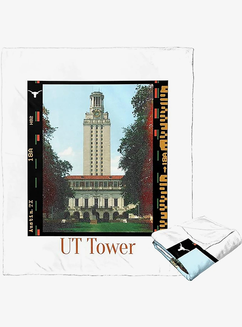 NCAA Texas Campus Life Silk Touch Throw Blanket