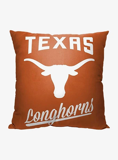 NCAA Texas Longhorns Alumni Throw Pillow