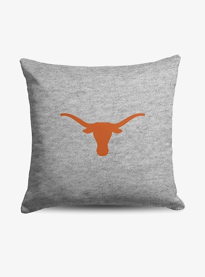 NCAA Texas Longhorns Logo Sweatshirt Pillow