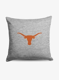 NCAA Texas Longhorns Logo Sweatshirt Pillow