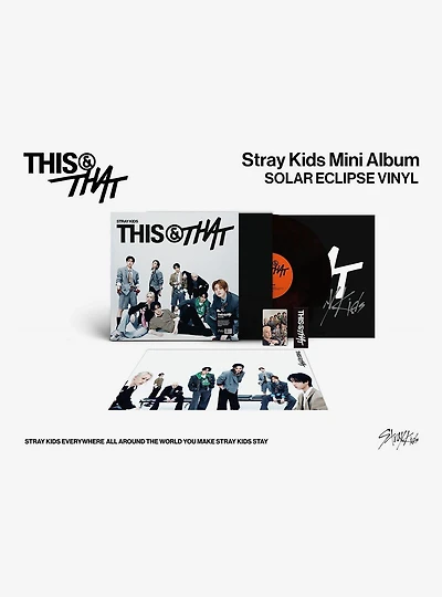 Stray Kids This & That (Solar Eclipse Vinyl) Vinyl LP