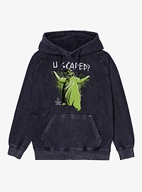 Disney Nightmare Before Christmas U Scared Oogie Boogie Mineral Wash Hoodie