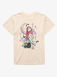 Disney Nightmare Before Christmas Sally Moon Clouds Potions Mineral Wash T-Shirt