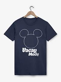 Disney Mickey Mouse Vacay Mode Silhouette Head Icon T-Shirt
