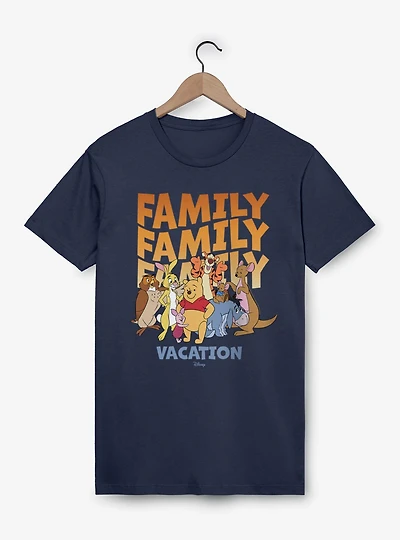Disney Winnie The Pooh Family Vacation Group Shot T-Shirt