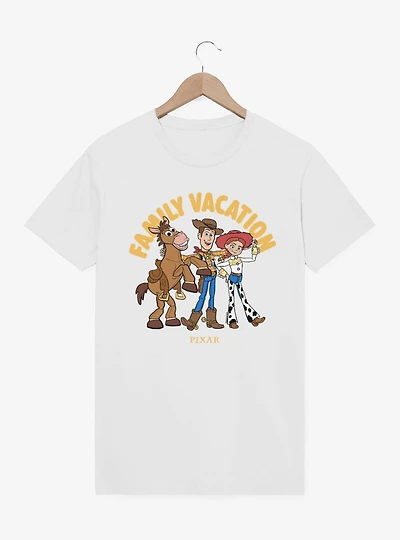 Disney Pixar Toy Story Family Vacation Woody Bullseye & Jessie T-Shirt