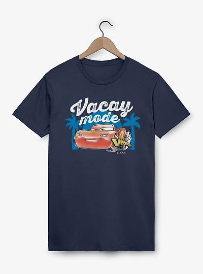 Disney Pixar Cars Vacay Mode McQueen Vroom Vacation T-Shirt