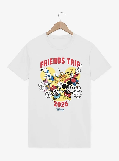 Disney Mickey Mouse & Friends Trip 2026 Looking Up T-Shirt