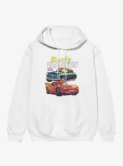 Disney Pixar Cars Family Vacation 2026 Hudson McQueen Hoodie