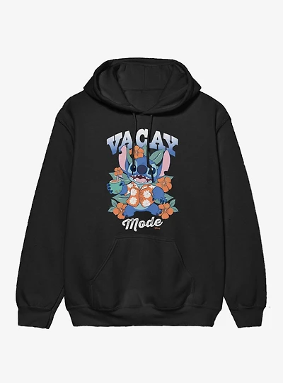 Disney Lilo & Stitch Vacay Mode Hawaiian Shirt Luau Hoodie