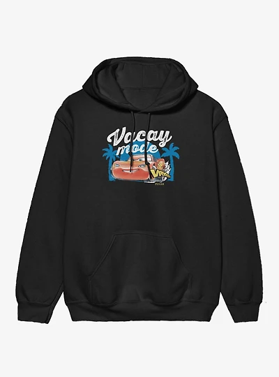 Disney Pixar Cars Vacay Mode McQueen Vroom Vacation Hoodie