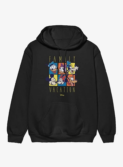 Disney Mickey Mouse & Friends Family Vacation Heads Hoodie