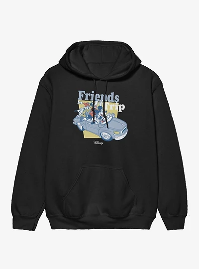 Disney Mickey Mouse & Friends Road Trip Vintage Convertable Hoodie