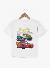Disney Pixar Cars Family Vacation 2026 Hudson McQueen Youth T-Shirt