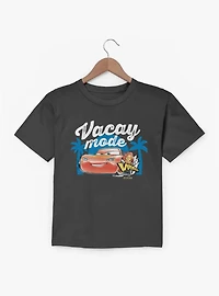 Disney Pixar Cars Vacay Mode McQueen Vroom Vacation Youth T-Shirt