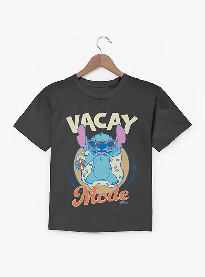 Disney Lilo & Stitch Vacay Mode Donut Tube Vacation Youth T-Shirt