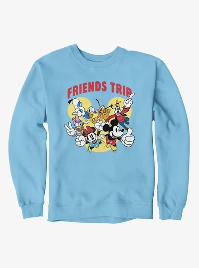 Disney Mickey Mouse & Friends Trip Looking Up Sweatshirt