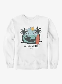 Disney Mickey Mouse Vacay Mode Beach Hammock Vacation Sweatshirt