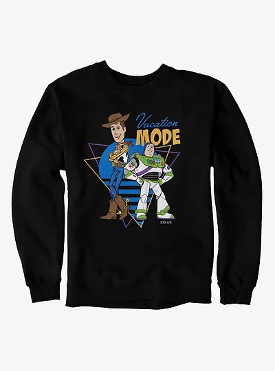 Disney Pixar Toy Story Vacation Mode Woody & Buzz Sweatshirt