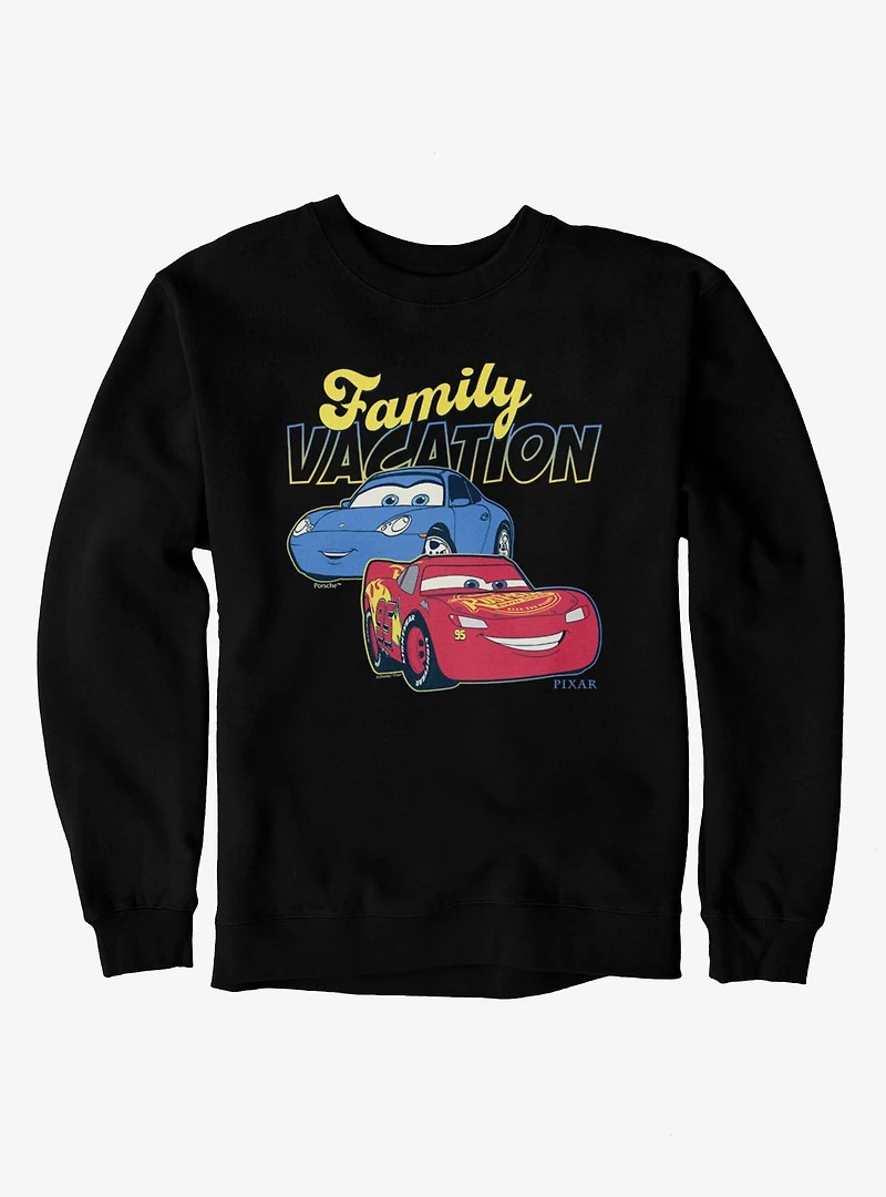 Disney Pixar Cars Family Vacation Sally And McQueen Sweatshirt