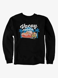 Disney Pixar Cars Vacay Mode McQueen Vroom Vacation Sweatshirt