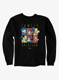 Disney Mickey Mouse & Friends Family Vacation Heads Sweatshirt