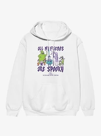 Disney Nightmare Before Christmas All My Friends Are Spooky Group Shot Hoodie