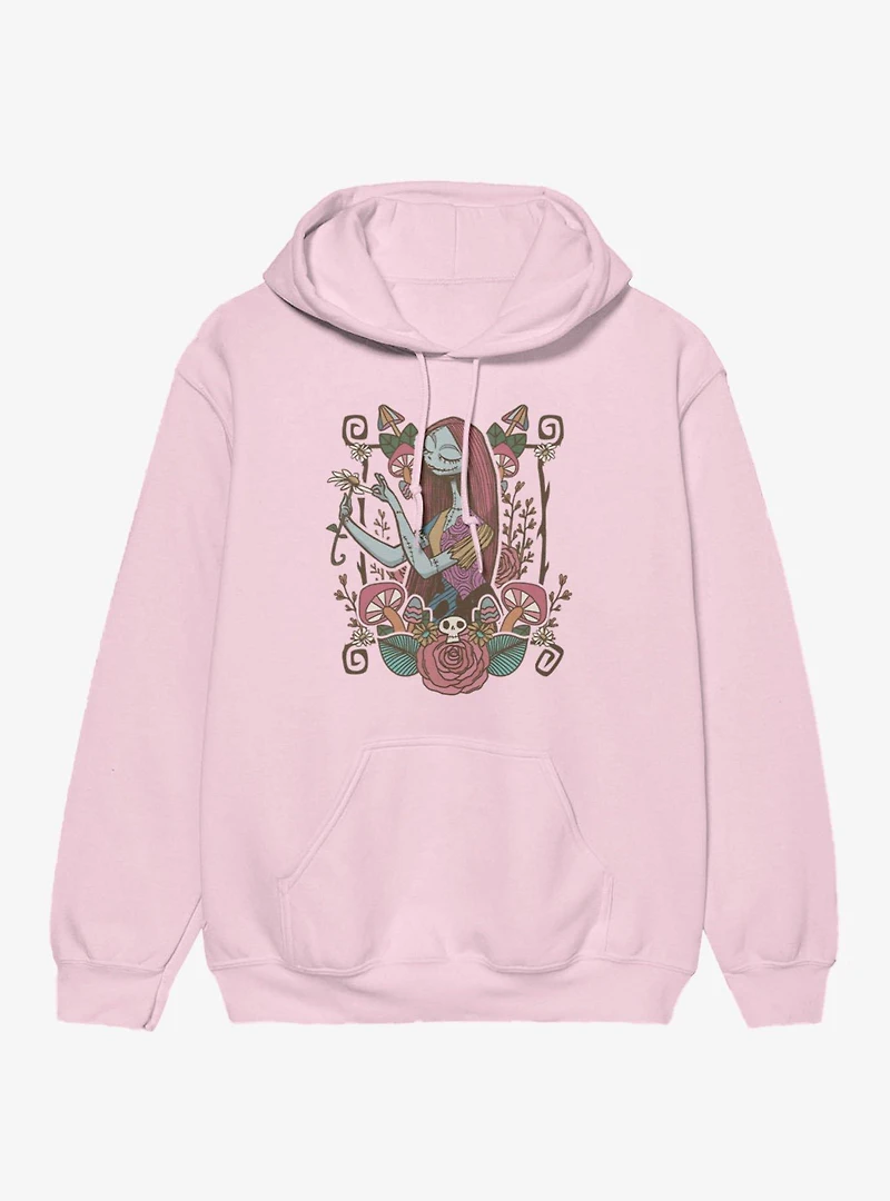 Disney Nightmare Before Christmas Sally Mushroom Flower Garden Hoodie