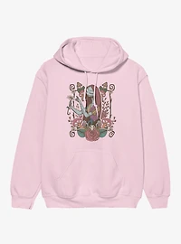 Disney Nightmare Before Christmas Sally Mushroom Flower Garden Hoodie