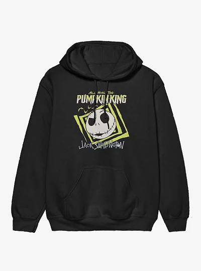 Disney Nightmare Before Christmas All Hail Pumpkin King Jack Hoodie