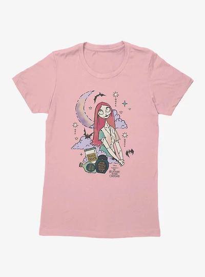 Disney Nightmare Before Christmas Sally Moon Clouds Potions Womens T-Shirt