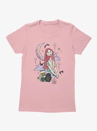 Disney Nightmare Before Christmas Sally Moon Clouds Potions Womens T-Shirt