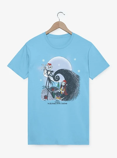 Disney Nightmare Before Christmas Jack Sally Zero Celebrate T-Shirt