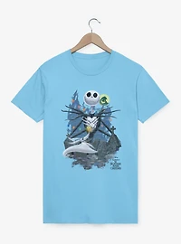 Disney Nightmare Before Christmas Jack Skellington Graveyard Cheer T-Shirt