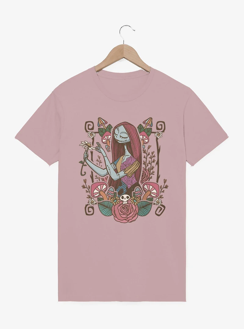 Disney Nightmare Before Christmas Sally Mushroom Flower Garden T-Shirt