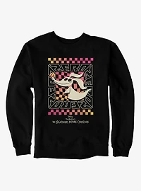 Disney Nightmare Before Christmas Zero Squared Checkers Sweatshirt
