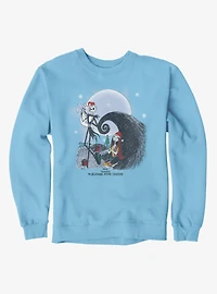Disney Nightmare Before Christmas Jack Sally Zero Celebrate Sweatshirt