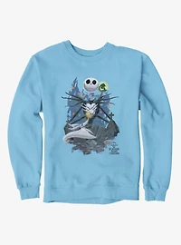 Disney Nightmare Before Christmas Jack Skellington Graveyard Cheer Sweatshirt