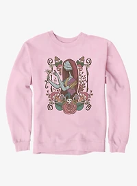 Disney Nightmare Before Christmas Sally Mushroom Flower Garden Sweatshirt