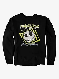 Disney Nightmare Before Christmas All Hail Pumpkin King Jack Sweatshirt