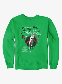 Disney Nightmare Before Christmas Wish You Scary Jack Sweatshirt