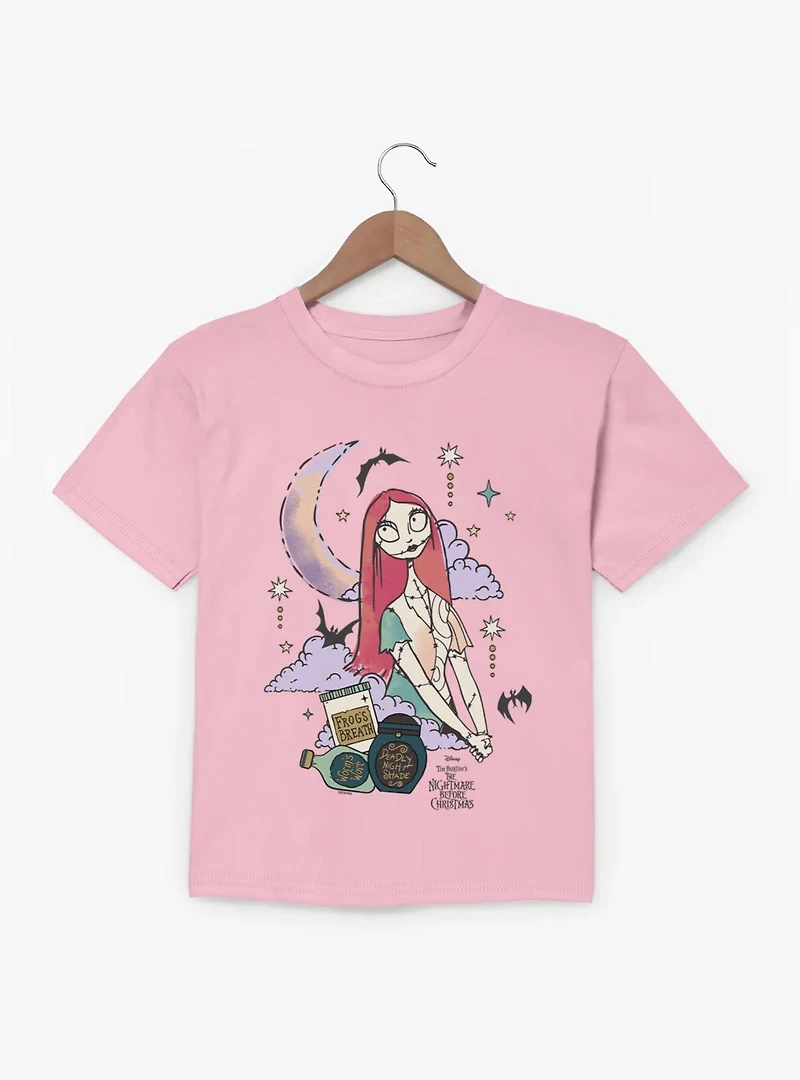 Disney Nightmare Before Christmas Sally Moon Clouds Potions Youth T-Shirt