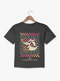 Disney Nightmare Before Christmas Zero Squared Checkers Youth T-Shirt