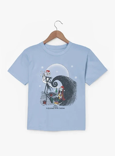 Disney Nightmare Before Christmas Jack Sally Zero Celebrate Youth T-Shirt